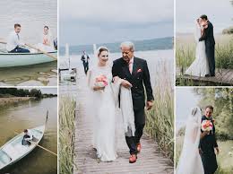 Unsere brautkleider können kundenspezifisch angepasst werden, damit ihres wahrlich einzigartig wird. Marrymag Hochzeit Ammersee Stephan Und Julia