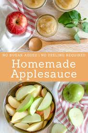 Homemade Unsweetened Applesauce In 2020 Unsweetened Applesauce Applesauce Unsweetened