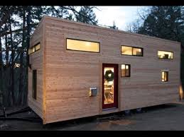 Tiny house on wheels featuring a smart and modern design. Couple Builds Own Tiny House On Wheels In 4 Months For 22 744 06 Home Full Tour Youtube