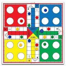 A dice part of the board game called ludo is ready to roll vector color drawing or illustration. Art Drawing Of Ludo Game