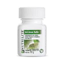Tri Iron Folic Produtos Amway Vitaminas E Minerais Vitamina C