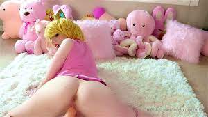 Watch Princess Peach cosplay - Peach, Blonde, Cosplay Porn - SpankBang