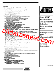 ATMEGA2560 Datasheet(PDF) - ATMEL Corporation