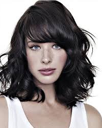 Medium length hairstyles with bangs can be customized to flatter any face shape. 102 Of The Best Shoulder Length Haircuts For This Season