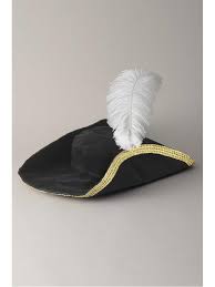 Ladies purple pirate hat with feathers | ebay Black Pirate Hat Chasing Fireflies