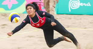 Opposite spiker (fivb.org, 25 sep 2019). Beach Volleyball Pan American Games Lima 2019