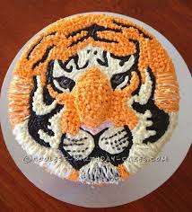 Awesome Bengal Tiger Cake Tiger Cake Cool Birthday Cakes Tiger Birthday