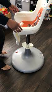Amazon Com Customer Reviews Boon Flair Highchair Orange Pad White Base