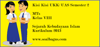 Soal uas ski kelas 5 semester 1 kurikulum 2013. Kisi Kisi Ukk Ski Kelas 8 Mts Kurikulum 2013 Soalbagus Com