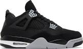 JORDAN 4 RETRO SE BLACK CANVAS MEN'S