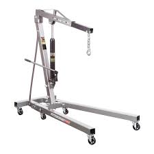 An engine hoist ensures that your engine is hoisted safely to and from the body of the car. Pittsburgh Automotive 2 Ton Capacity Foldable Shop Crane