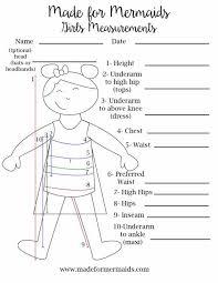 free printable blank measurement chart for boys girls women