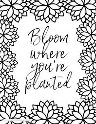 Colouring sheet featuring a simple typographic illustration with the words from psalm 27:1. Mother Mandala Art Google Search Flower Coloring Pages Free Printable Coloring Pages Easy Coloring Pages