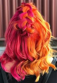 One hair dye trend that is sure to be trending during 2021 is the pastel color one. 59 Fiery Orange Hair Color Shades Orange Hair Dyeing Tips Glowsly