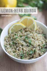 Lemon Herb Quinoa Cook Smarts Recipe Recipe How To Cook Quinoa Smart Meals Quinoa In Rice Cooker
