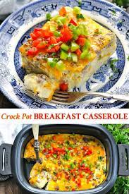 Crock Pot Breakfast Casserole Recipe Crockpot Breakfast Casserole Breakfast Crockpot Recipes Crockpot Breakfast