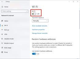 Connect the wifi direct for printing and file sharing How To Turn On Wi Fi On A Windows 10 Computer In 3 Ways