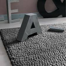 Wollteppich Industrial 140 X 200 Cm Grau Maisons Du Monde Alfombra Gris Alfombras Alfombra Beige