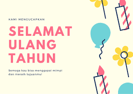 Tidak peduli apakah orang itu sebatas kenalan atau teman baik, mengucapkan selamat ulang tahun di media sosial akan membuat orang itu tersenyum. Contoh Kartu Ulang Tahun Berbagai Tema Canva
