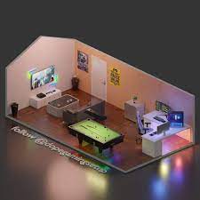Gaming Room Setup In 2021 Game Room Design Room Setup Game Room Layout