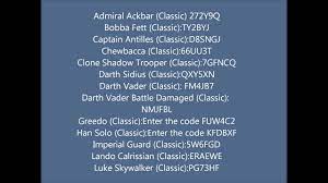 Fly to the right and you can enter . Lego Star Wars 3 The Clone Wars Classic Character Codes Youtube