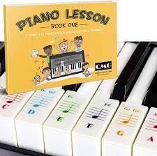 Color piano and keyboard stickers and complete color note piano music lesson and guide book for kids and beginners; Amazon Com Color Piano And Keyboard Stickers And Complete Color Note Piano Music Lesson And Guide Book For Kids And Beginners Designed And Printed In Usa Musical Instruments