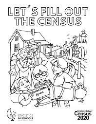 2020 census coloring book pages and coloring contest. Census For Kids Coloring Pages National Cap