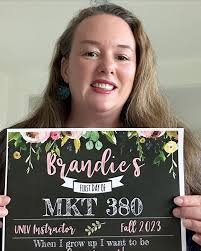 First day University of Nevada-Las Vegas MKT 380 fall semester was a hit!  My 5th semester teaching and those first day nerves haven't gone away yet…  will they ever?! But, what fun (