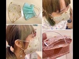清秀佳人布坊 手作教學 口罩布套的作法masks with english description 請搭配醫療用口罩使用 youtube wearable beautiful