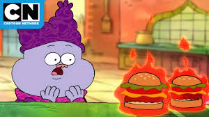 See hamburger, explosion, burger, fat. Hamburger Explosion Chowder Cartoon Network Youtube
