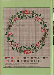 Stickpackung ornamente kreuzstich vorgezeichnet baumwolle md 80x80 cm komplettes stickset mit stickvorlage. Pin Von Buket Ozturk Auf Couronnes De Fleurs De Fruits Weihnachts Kreuzstich Kreuzstichblumen Weihnachten Stickmuster