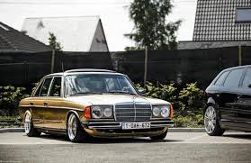 Slammed W123 Cars One Love Mercedes W123 Mercedes Benz Amg Mercedes Benz