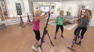 Qvc Maxiclimber Sport Vertical Climber With Devin Almonte