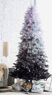 Our silver shadow ombre tree is a glittering combination of style and sophistication. 8 Non Traditional Christmas Trees The Interior Collective Ombre Christmas Tree Pre Lit Christmas Tree Black Christmas Trees