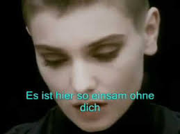Sinead'O'Connor Nothing Compares to you Deutsch übersetzt, added by Holly  Trantham