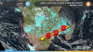 Tropical cyclone eloise is expected to strengthen as it approaches mozambique, creating a wind and flood threat across portions of southern africa. Tropical Storm Eloise Is Expected To Enter The Mozambique Corridor Today With Heavy Damage Expected Arabiaweather Arabiaweather