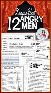 Twelve Angry Men 12 Angry Men Drama Unit Middle School Writing Creative Teaching Lesson
