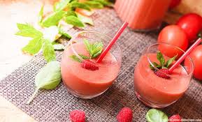 Gaspacho Tomates Et Framboises Recette Gaspacho Tomate Gaspacho Recette