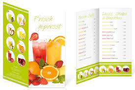Individuelle cocktailkarte zum einschieben / einstecken in eine klarsichthülle? Getrankekarten Und Speisekarten Mit Rillung Drucken Lassen