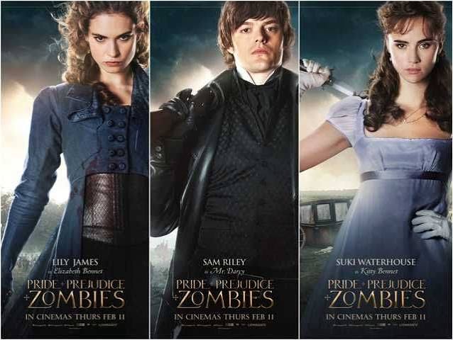 Pride and Prejudice and Zombies Posters Unleashed