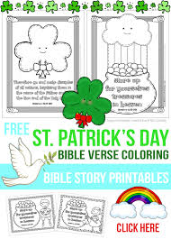 Patrick's day coloring pages, st. St Patrick S Day Bible Coloring