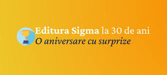 Suntem bucuroşi să vă anunţăm că printre auxiliarele avizate se află şi cele ale editurii delfin. Editura Sigma La 30 De Ani Editura Sigma