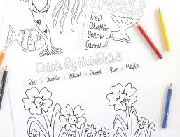 Free printable color by number pages. Free Printable Color By Numbers The Crafting Chicks