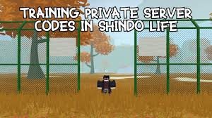 Shindo Life Training Codes 07 2021