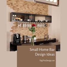 Wall modern small home bar. Small Home Bar Designs Dig This Design