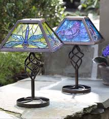 Lamps table lamps, floor lamps & lamp shades. Tiffany Style Solar Outdoor Table Accent Lamp Solar Lighting Outdoor Table Lamps Tiffany Style Table Lamps Lamp