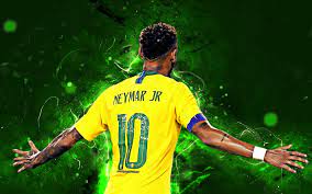We've gathered more than 5 million images uploaded by our users and sorted them by the most popular ones. Download Wallpapers Neymar Back View Neon Lights Goal Brazil National Team Fan Art Coutinho Neymar Jr Soccer Creative Football Stars Brazilian Footba Neymar Neymar Jr Messi Vs Ronaldo