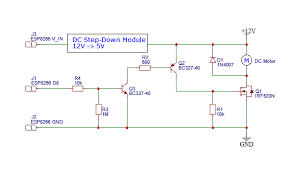 N Kanal Mosfet Fur Pwm Mit Esp8266 Ansteuern Schaltung Ok Mikrocontroller Net
