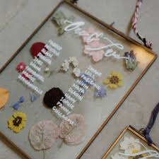 Florence and flowers specialise in creating bespoke wedding designs using natural dried flowers. 19 Pretty Pressed Flower Wedding Details