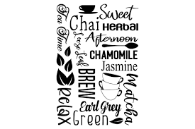 Download Subway Art For Tea Svg Cut File By Creative Fabrica Crafts Creative Fabrica SVG Cut Files